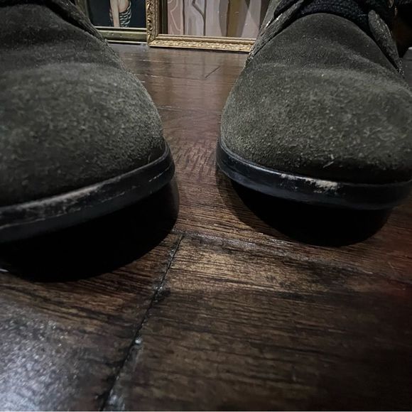 Kate Spade Raquel Suede Lace-Up Booties S : 6 Olive Green - Picture 13 of 16